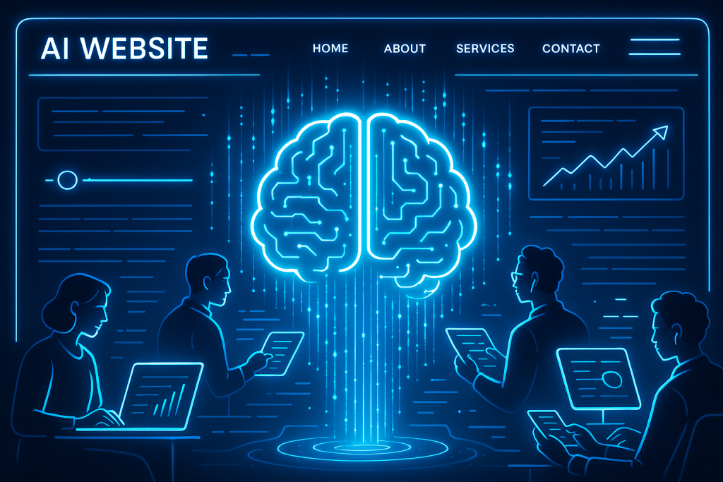 How AI is Revolutionizing Website Development Trend in 2025